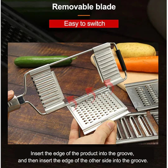 4 Blades Multi-Purpose Vegetable Slicer Cuttter Set