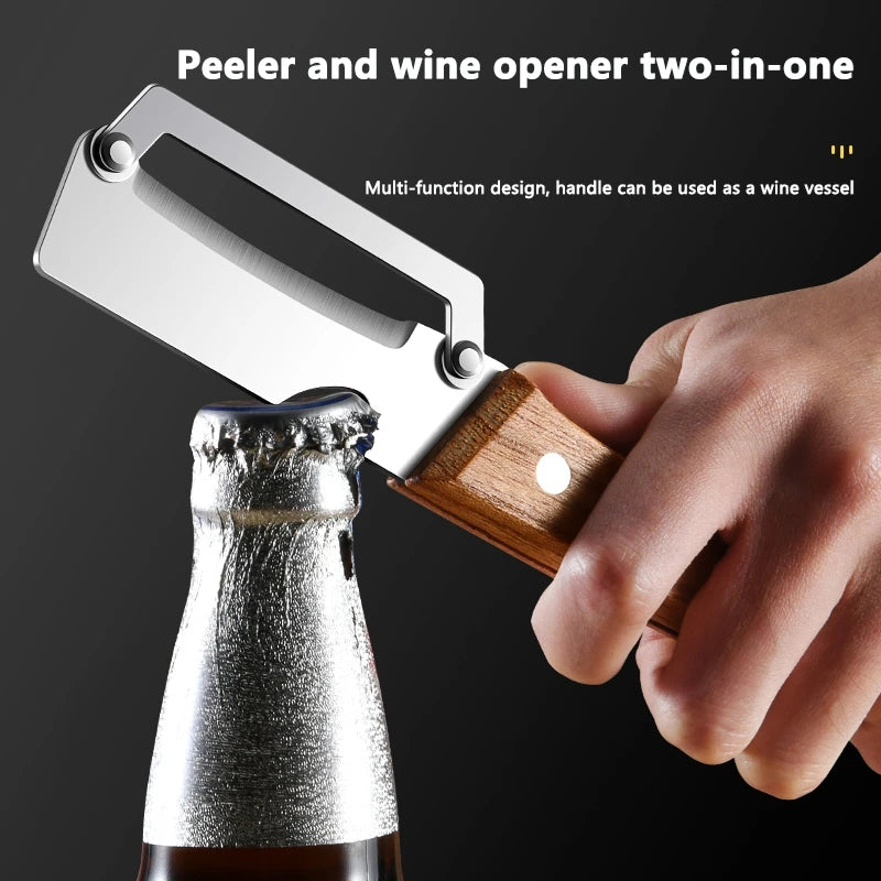 Premium Stainless Steel Multi-Functional Handheld Peeler