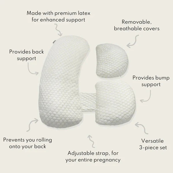 BabyBump's Maternity Pillow+ Full Body Attachment