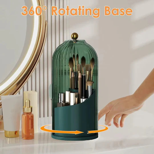 360° Rotating Cosmetic Storage Organizer Box