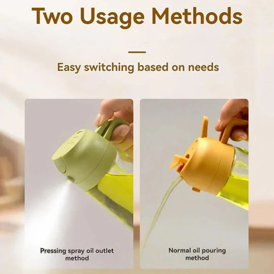 2 in 1 Portable Oil Sprayer and Dispenser