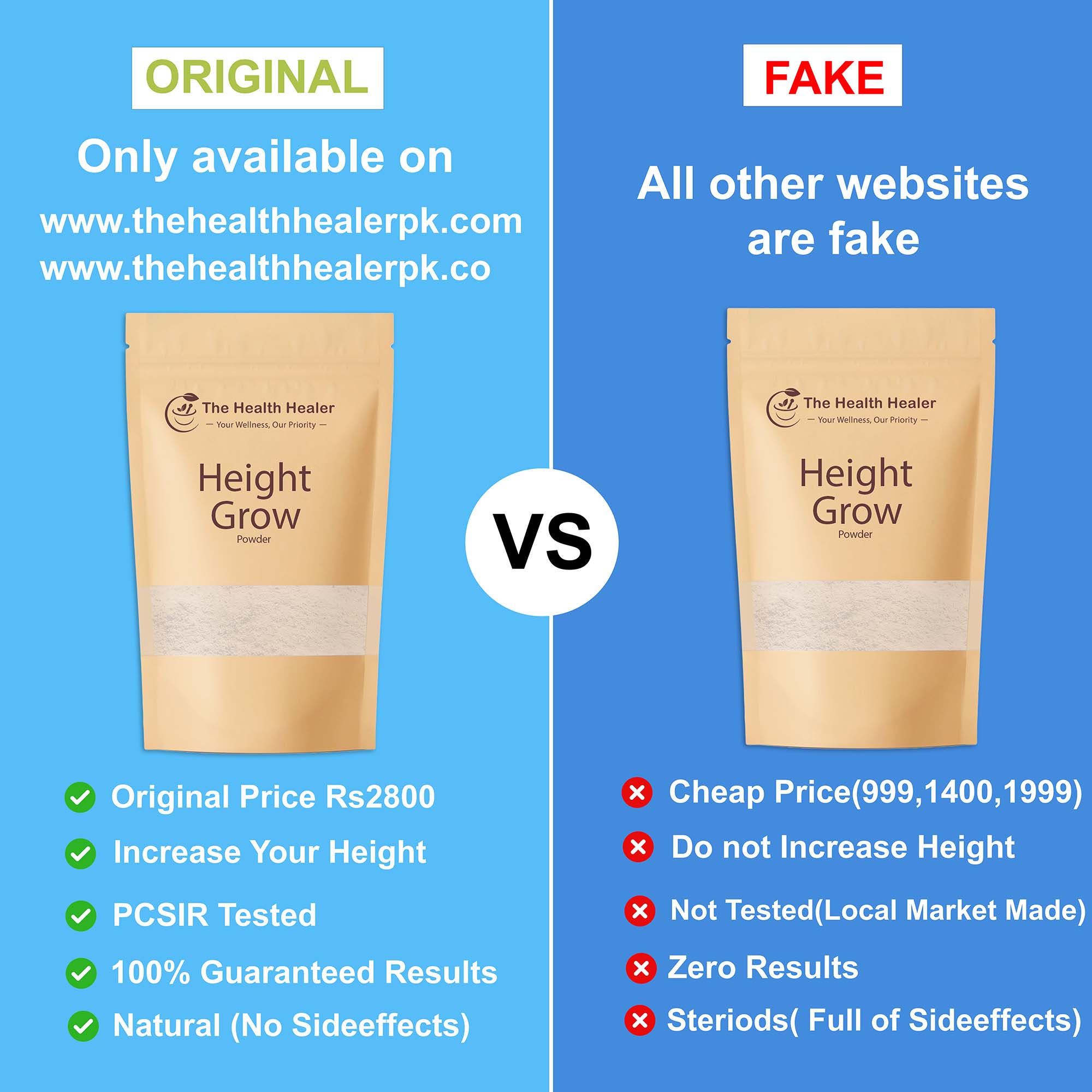 Height Powder (for Bone & Growth Support)